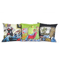 Max Hamlet – 3er-Kissenset – 100% Made in Italy, Kissenbezug – 43 x 42 CM