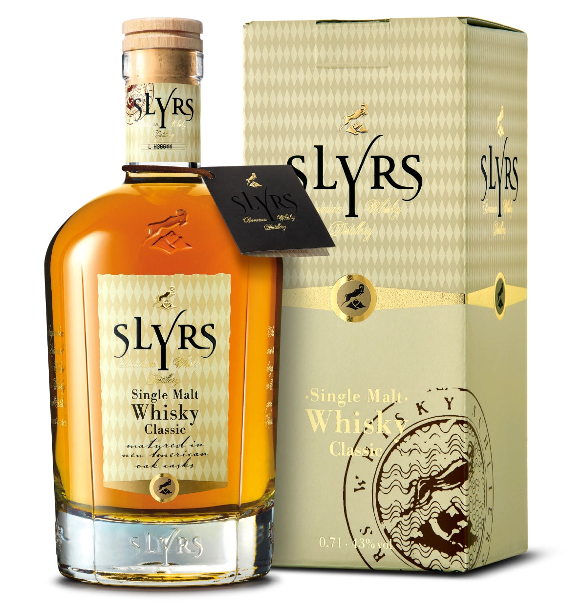 SLYRS Bavarian Single Malt Whisky Classic 43% vol.